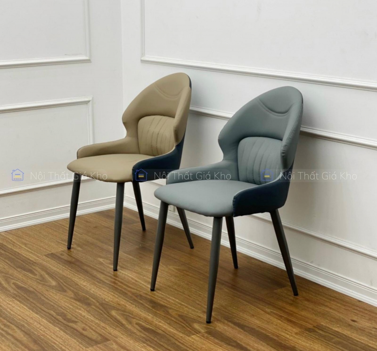 Ghế ăn bọc da Muta