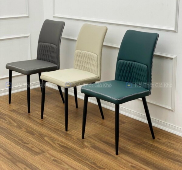 Ghế ăn bọc da nhập khẩu