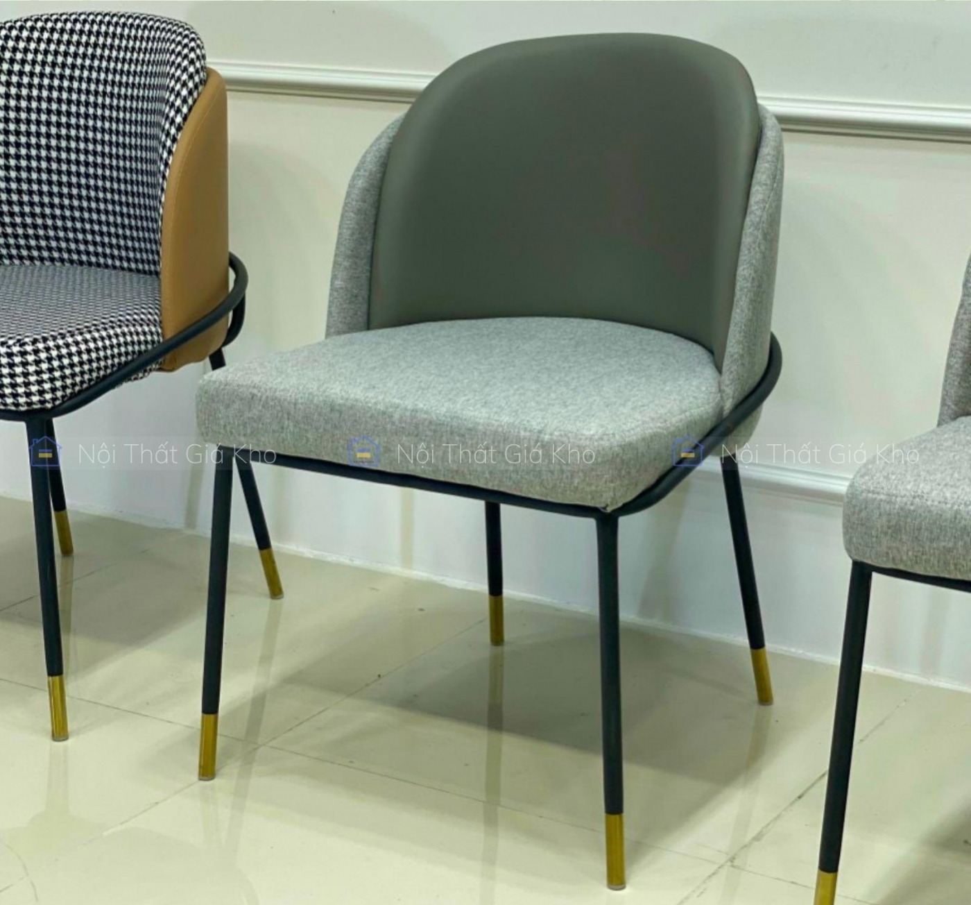 Ghế ăn Minotti bọc nệm