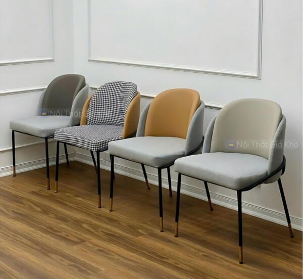 Ghế ăn Minotti bọc nệm