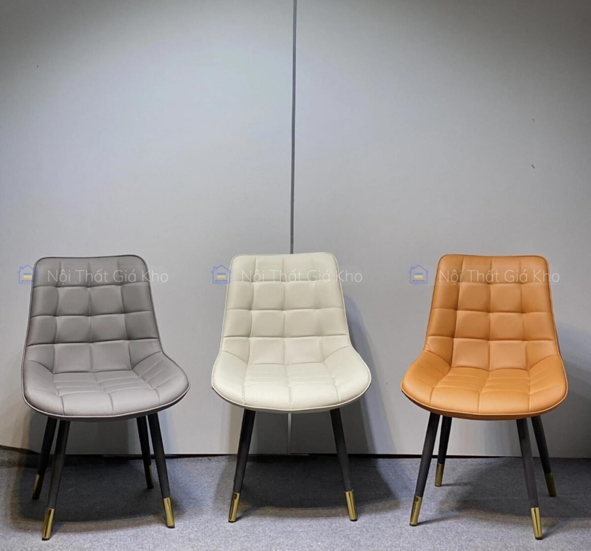 Ghế Loft caro bọc da