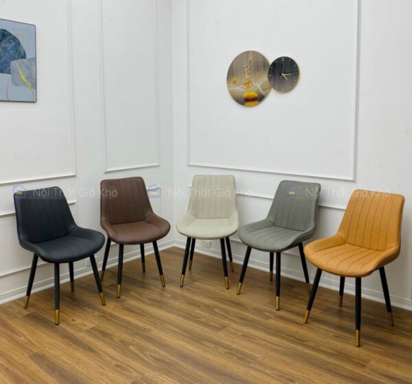 Ghế Loft sọc bọc da nhập khẩu