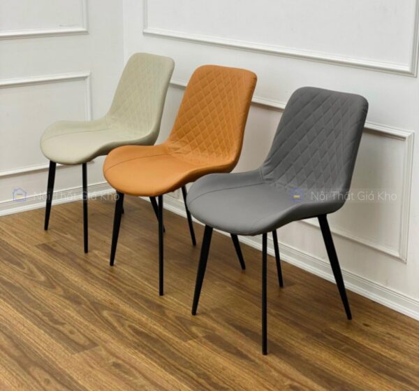 Ghế Nelson trám bọc da