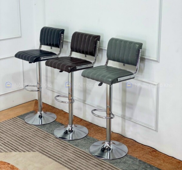 Ghế quầy bar bọc da GB03
