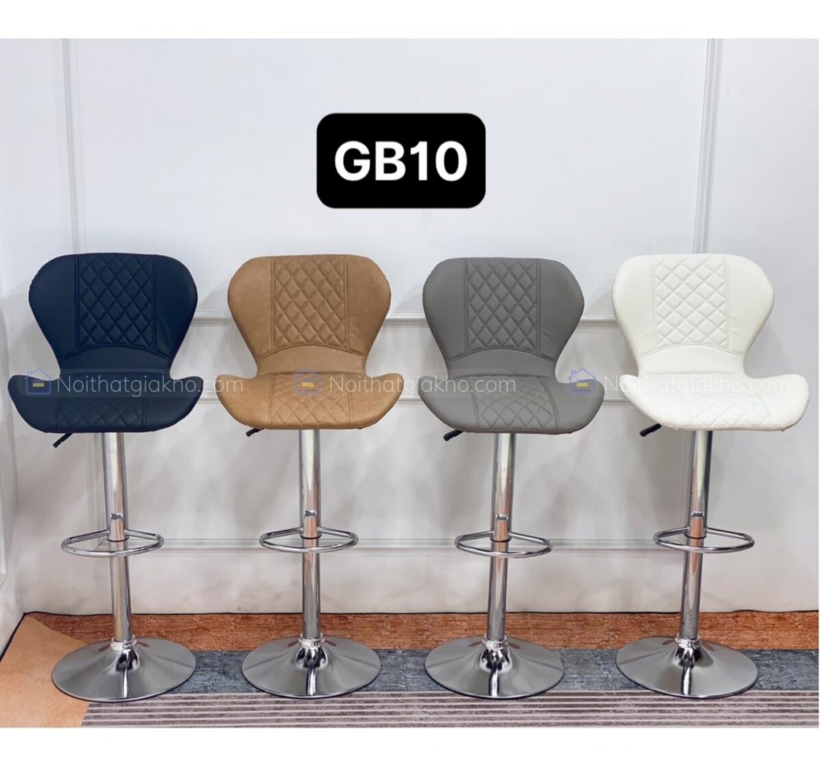 Ghế quầy bar nâng hạ hiện đại GB10