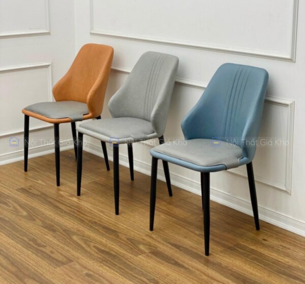 Ghế Sheraton sọc bọc da