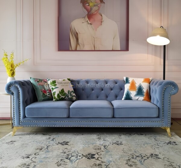 Ghế sofa băng cổ điển 2m
