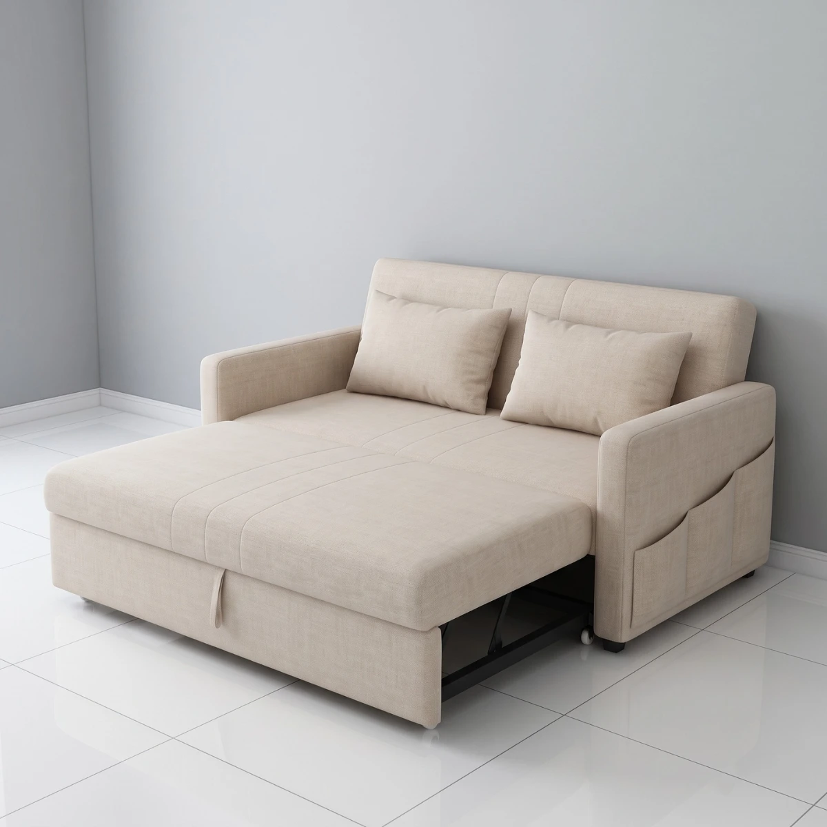 Ghế sofa bed vải 1m8