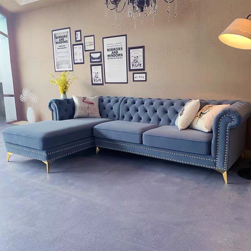 Ghế sofa góc L cổ điển Adora SC16