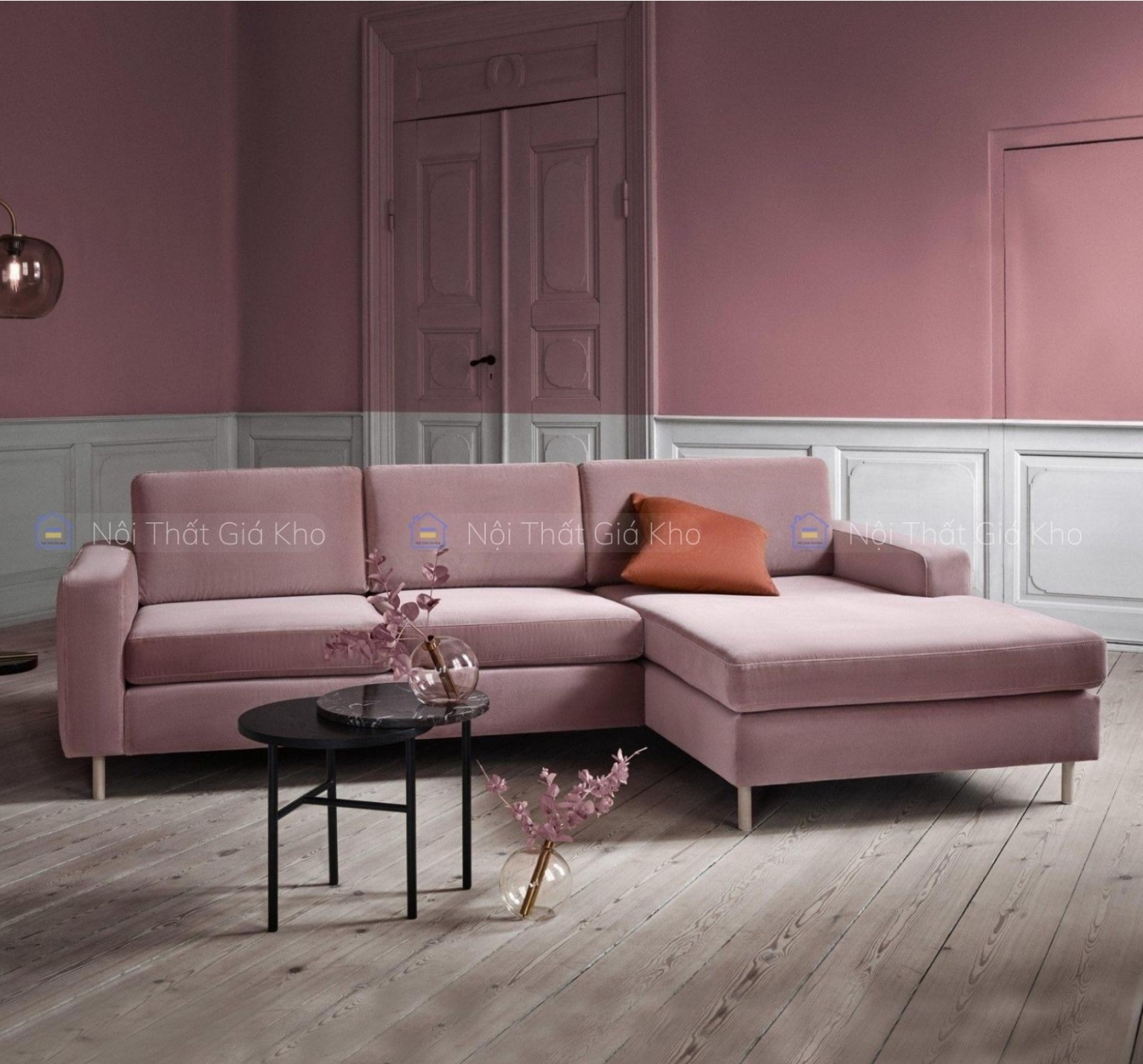 Ghế sofa góc L giá rẻ GL04
