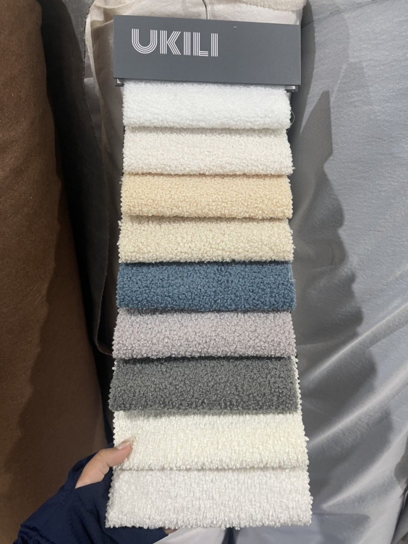 Ghế sofa lông cừu kiểu cong