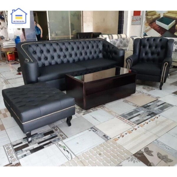 Ghế Sofa tân cổ điển cao cấp 2m4x80cm