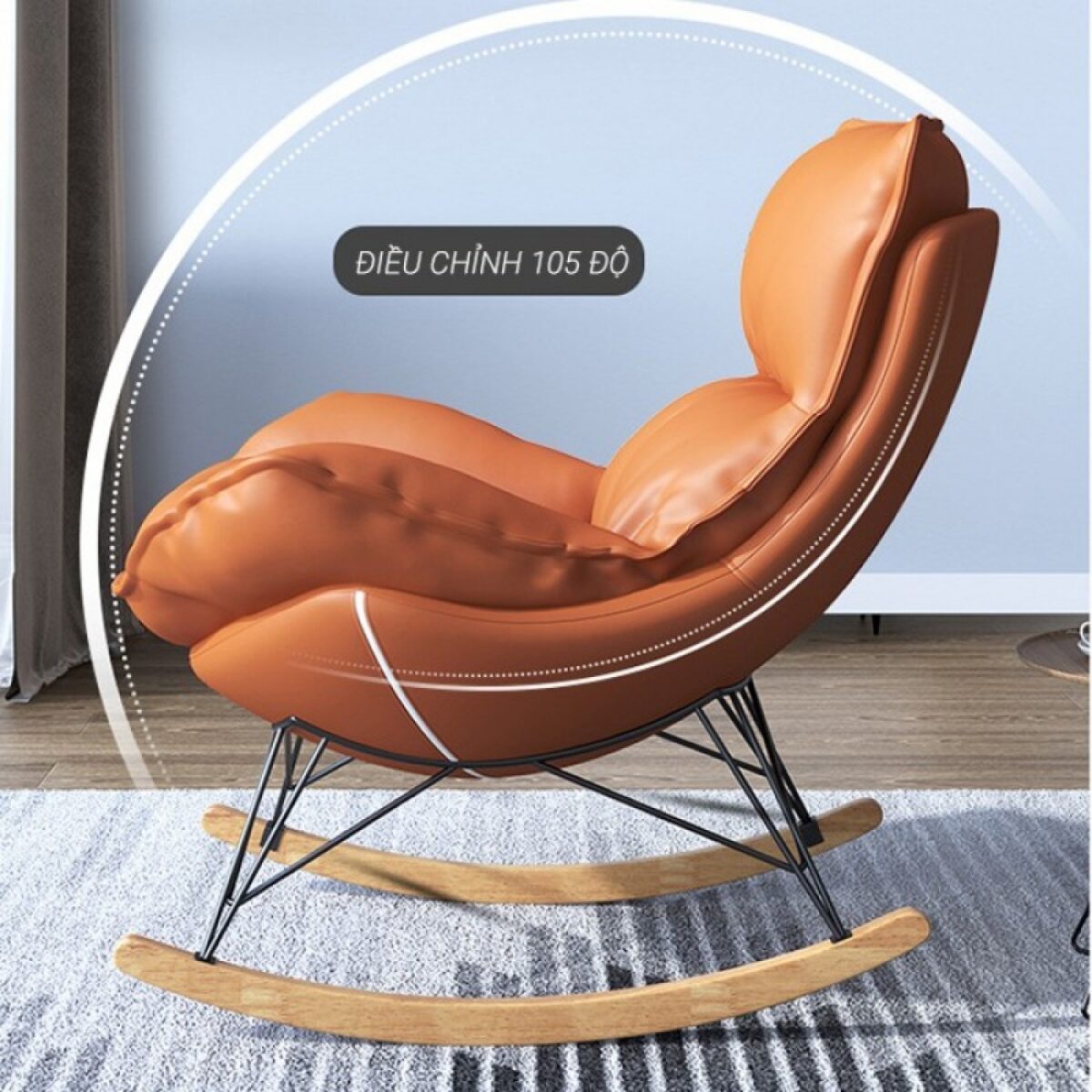 Ghế thư giãn bập bênh GDBB01