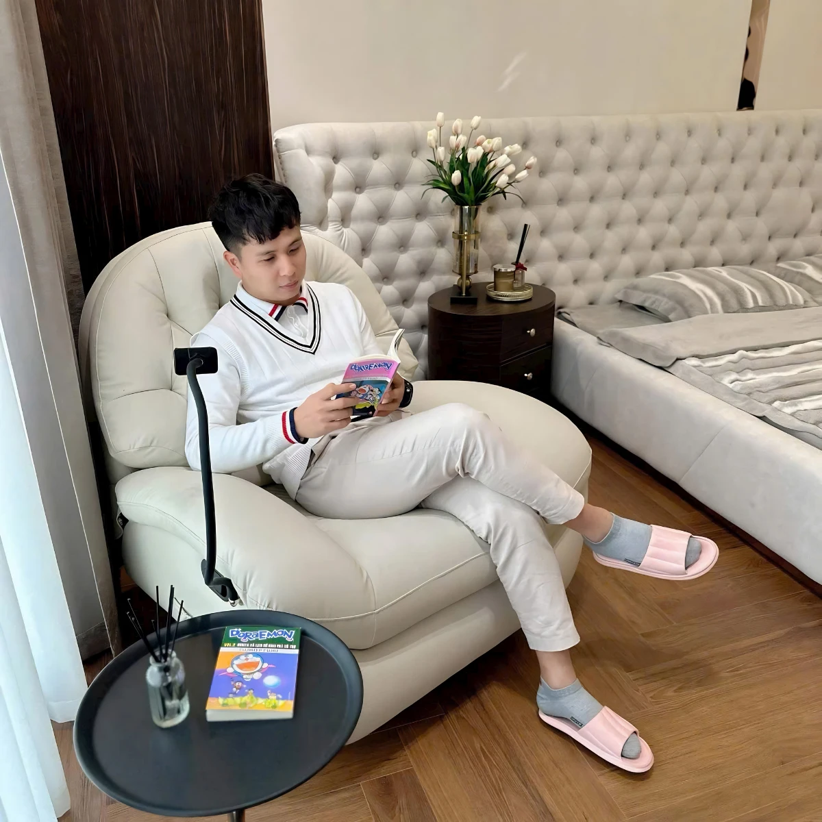 Ghế sofa thư giãn giá rẻ TG01
