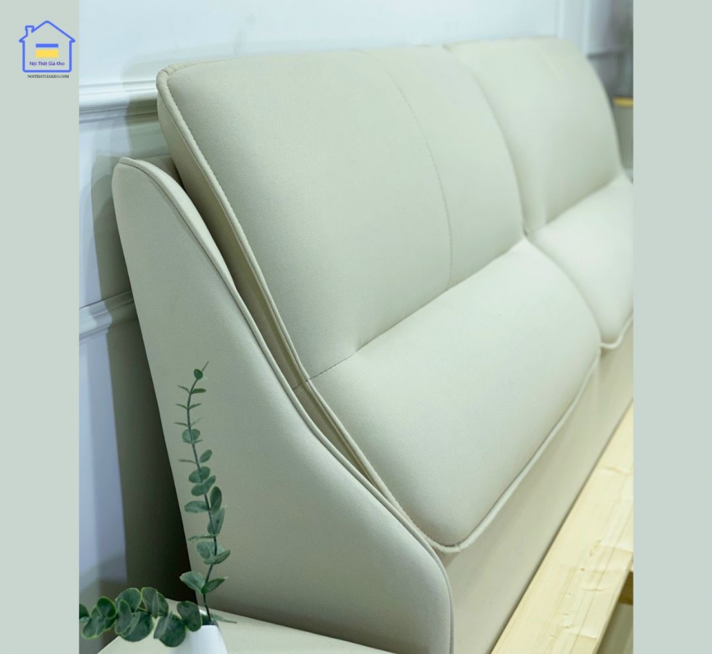 Giường bọc da hiện đại nhập khẩu GN07