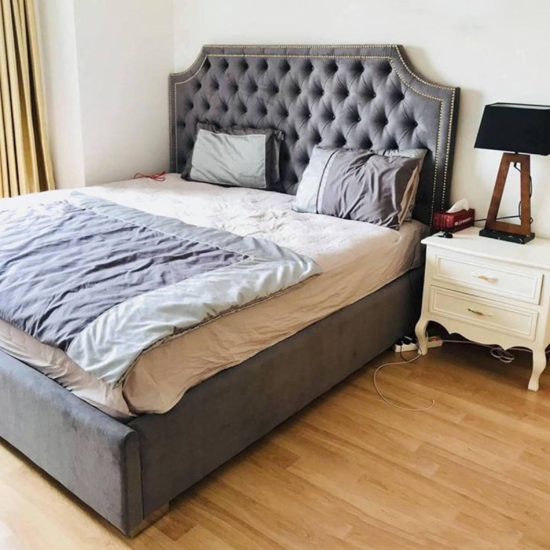 Giường bọc nệm Adora GK06 giá rẻ