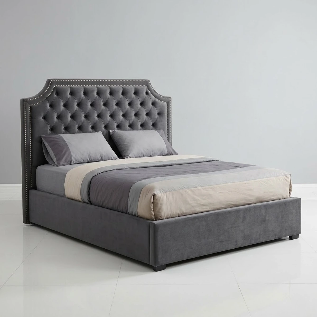 Giường bọc nệm Adora GK06 giá rẻ