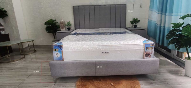 Giường bọc nệm ADORA TL02