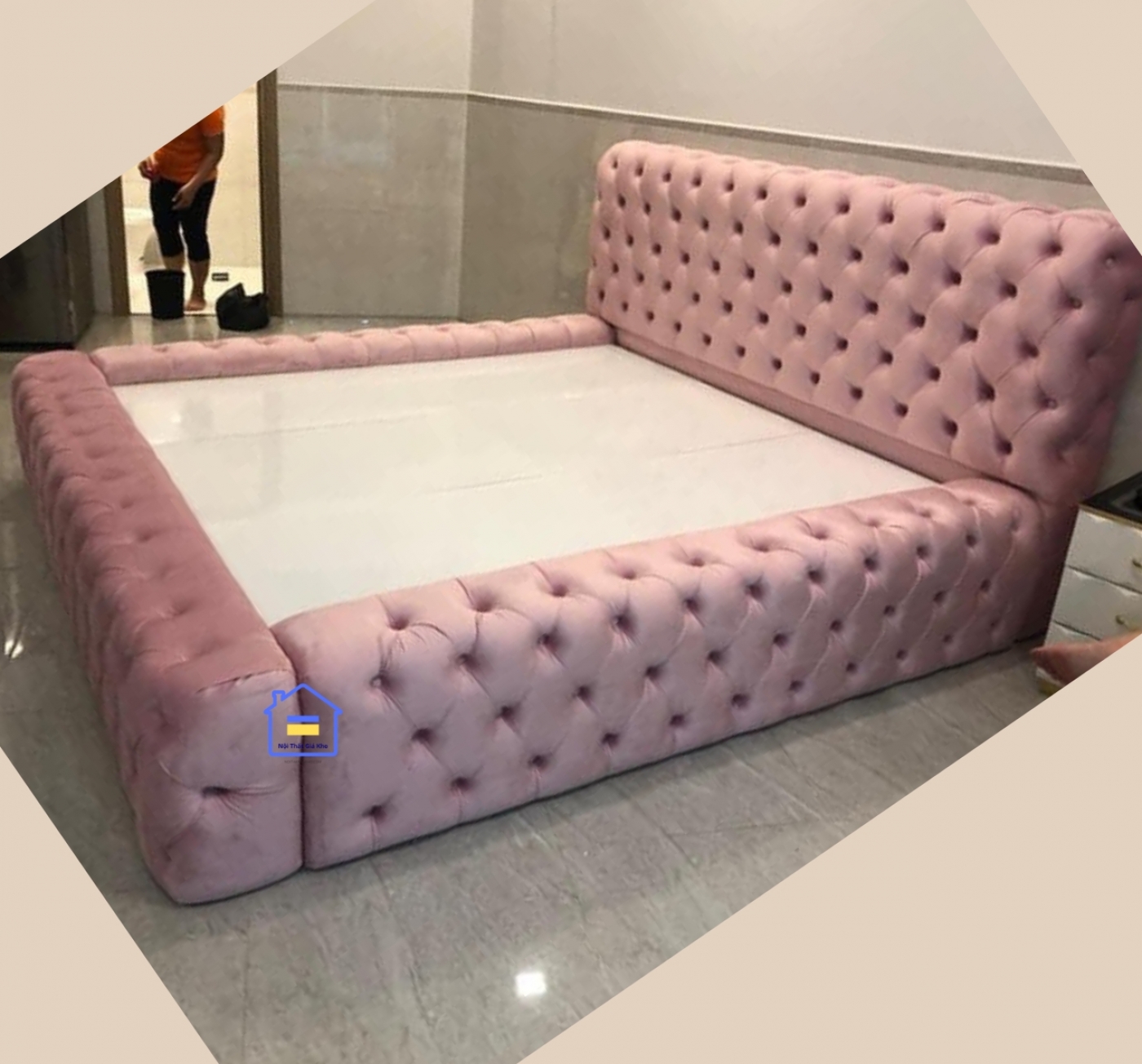 Giường Bọc Nệm Cao Cấp Adora Luxury 4