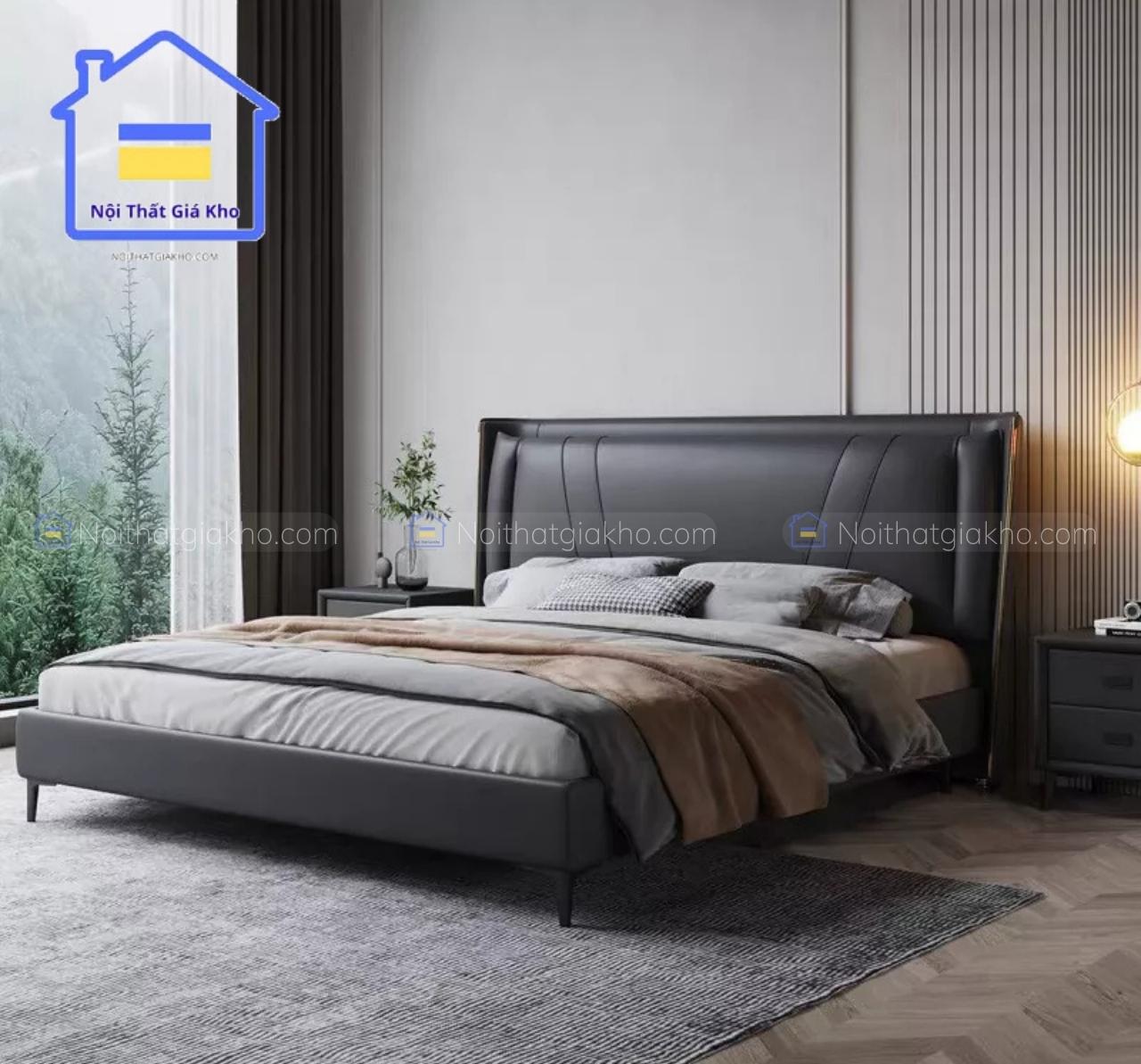 Giường bọc nệm tại Tiền Giang 1 Giường bọc nệm tại Tiền Giang