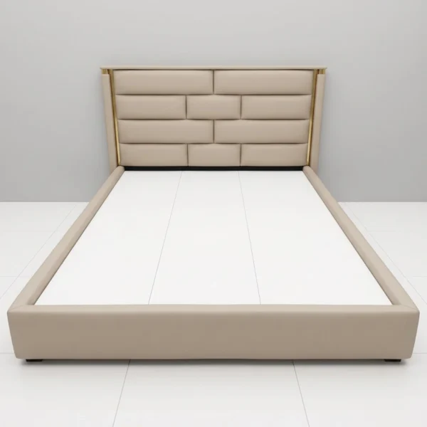 Giường bọc nệm da Adora 1m6x2m
