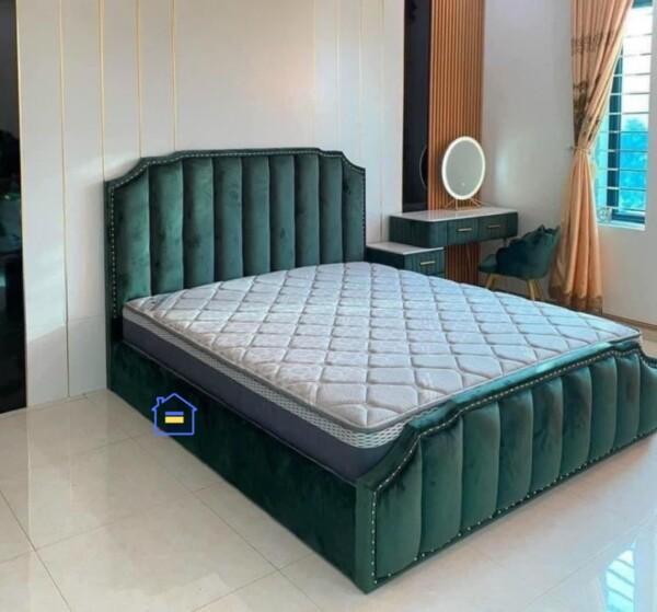 Giường bọc nệm giá rẻ