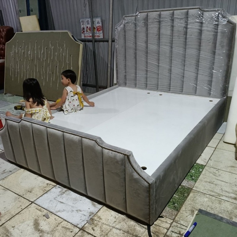 Giuờng bọc nệm GK03