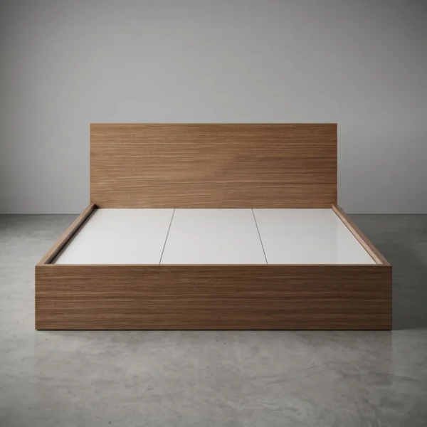 Giường gỗ MDF Melamine giá rẻ