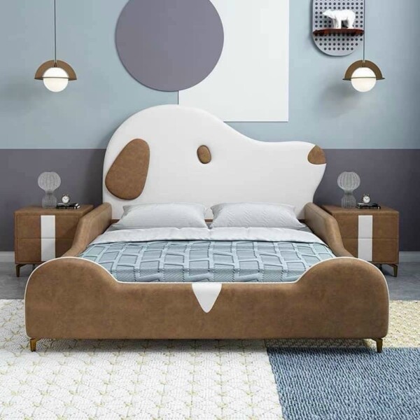 Giường ngủ bọc nệm cho bé giá rẻ