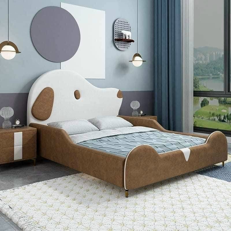 Giường ngủ bọc nệm cho bé giá rẻ