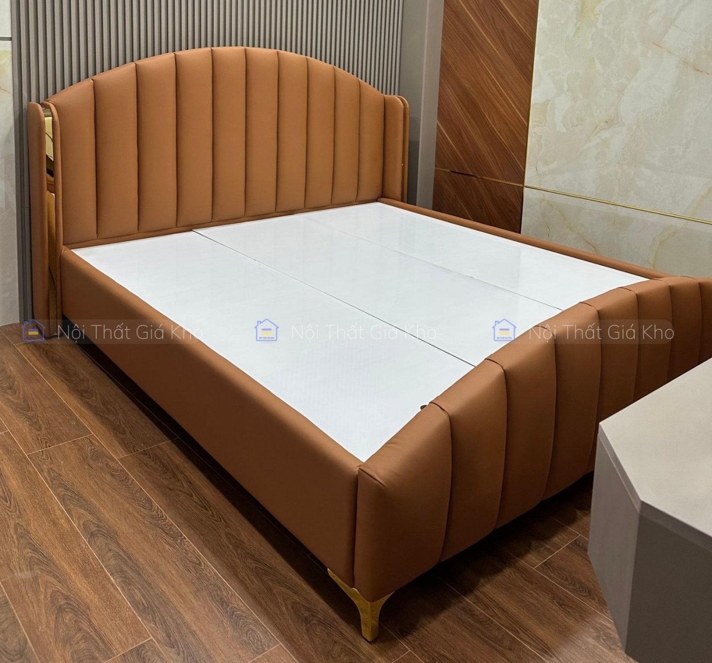 Giường ngủ bọc nệm hiện đại