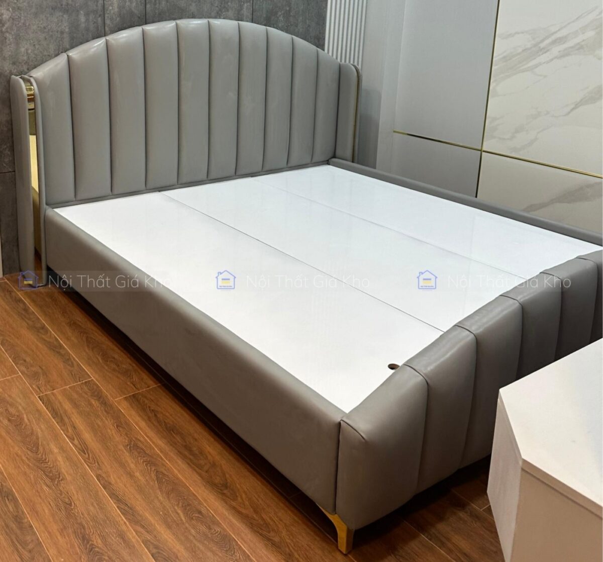 Giường ngủ bọc nệm hiện đại