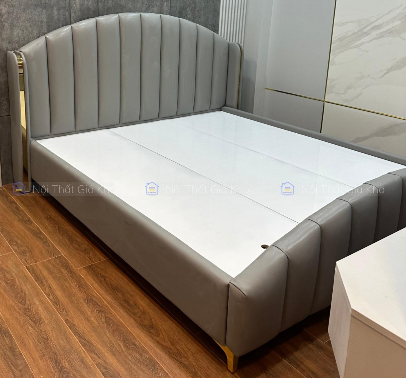 Giường ngủ bọc nệm hiện đại