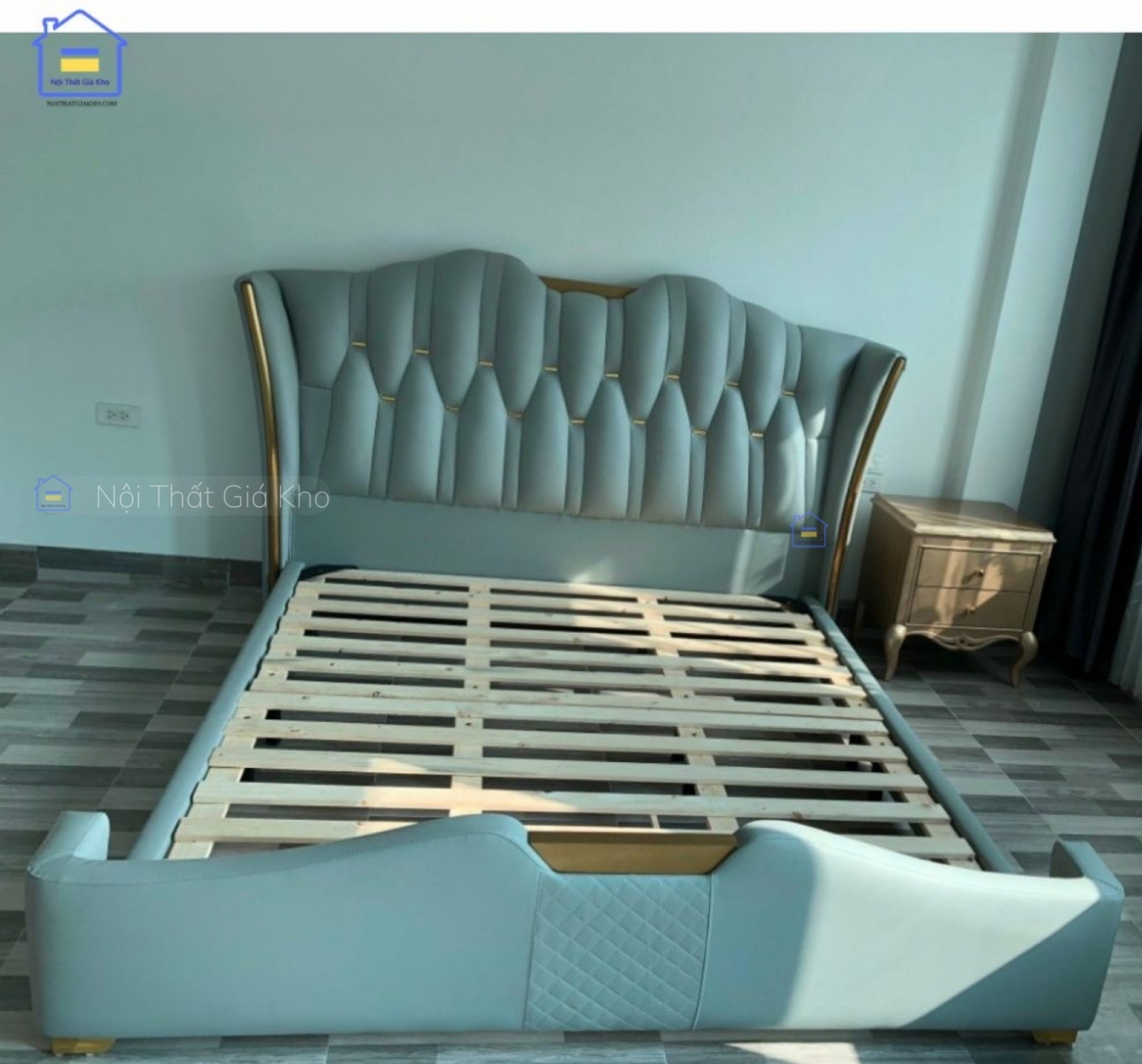 Giường ngủ cao cấp nhập khẩu GN04