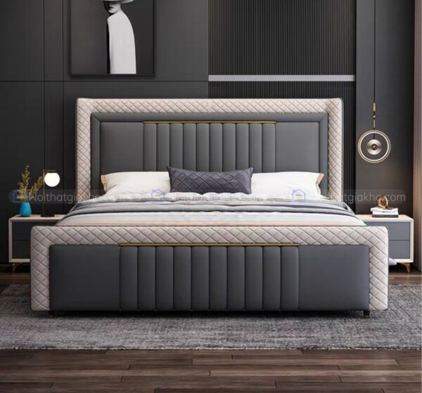 Giường ngủ nhập khẩu cao cấp GN10