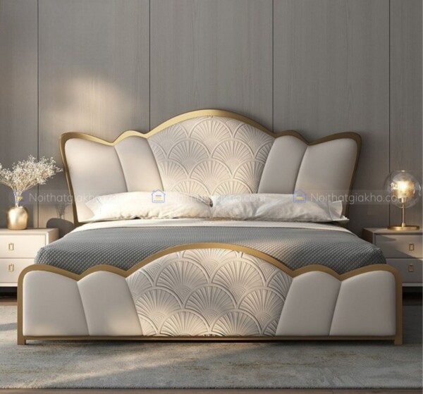 Giường ngủ nhập khẩu đẹp GN20