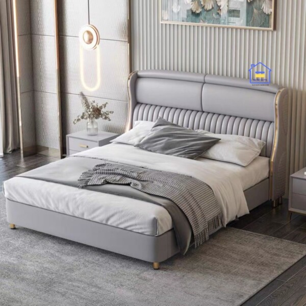 Giường nhập khẩu 1m8x2m đẹp hiện đại GN16
