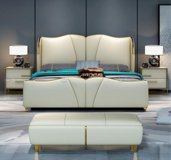 Giường nhập khẩu 1m8x2m GN11