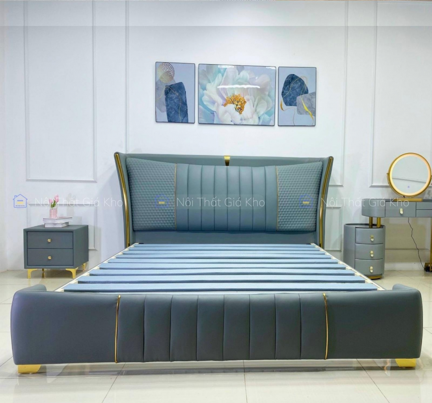 Giường nhập khẩu cao cấp GN15