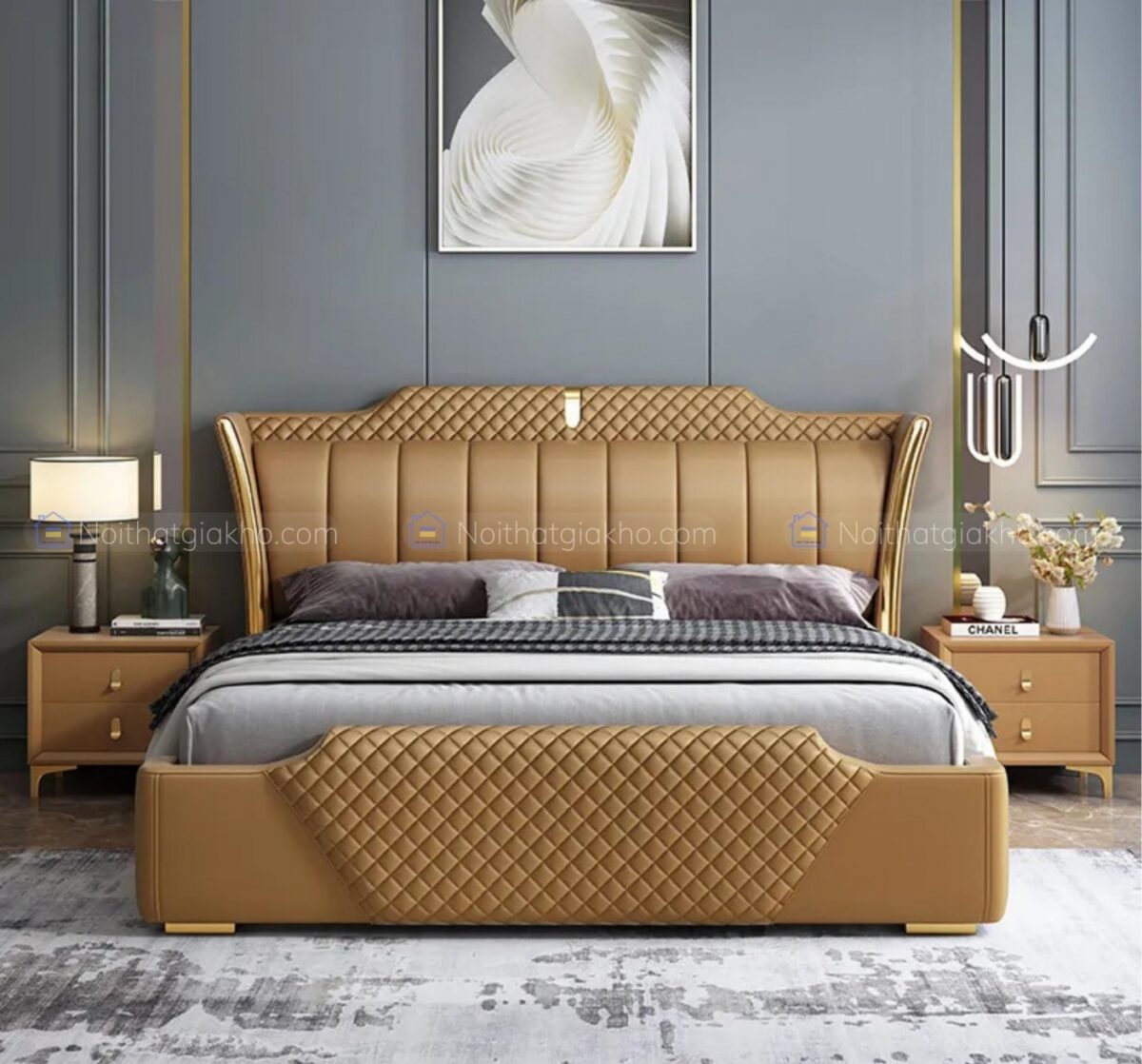 Giường nhập khẩu GN12