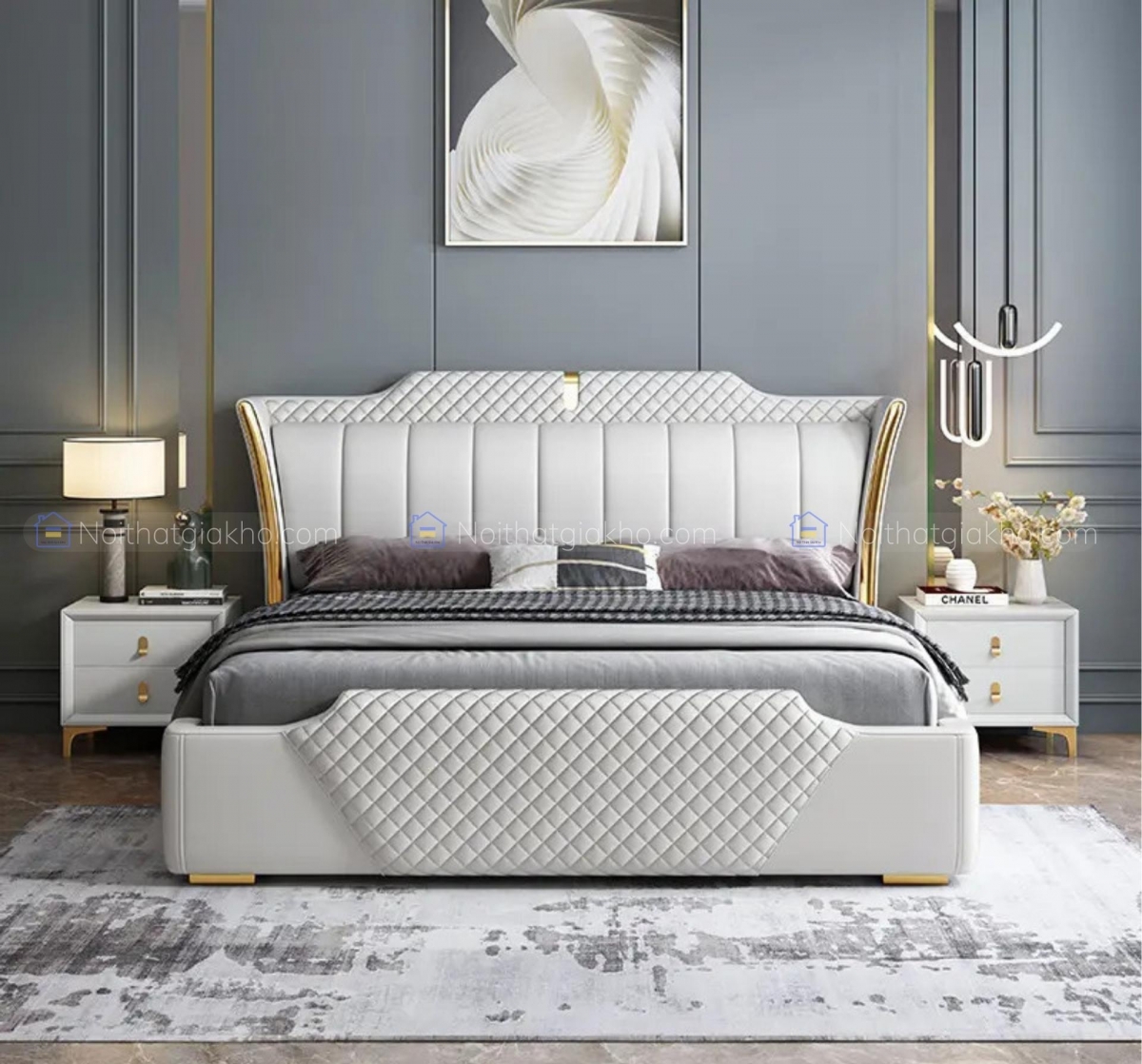 Giường nhập khẩu GN12