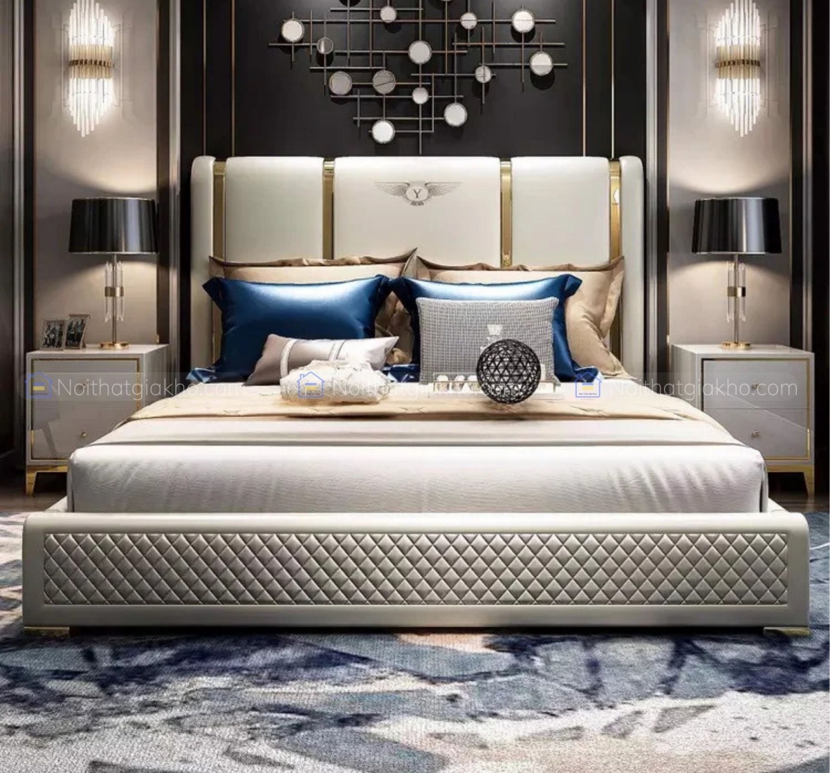 Giường nhập sang trọng GN19
