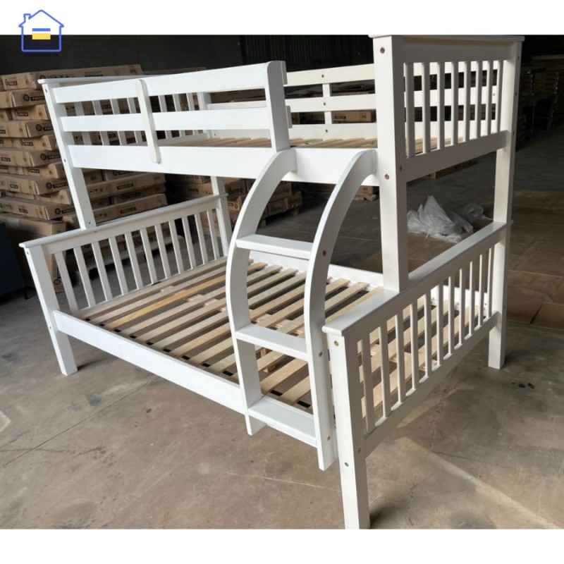 Giường tầng gỗ tự nhiên giá rẻ