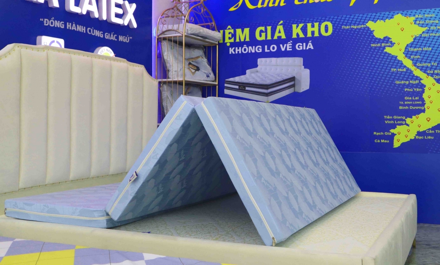 Nệm Bông Ép Aroma Ceramic 1m6,1m8x2m