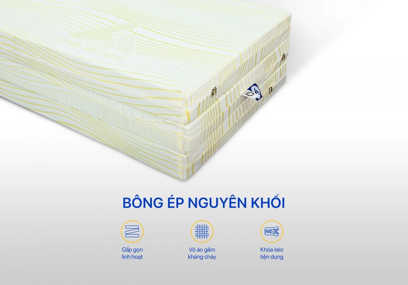 Nệm Bông Ép Aroma Fiber