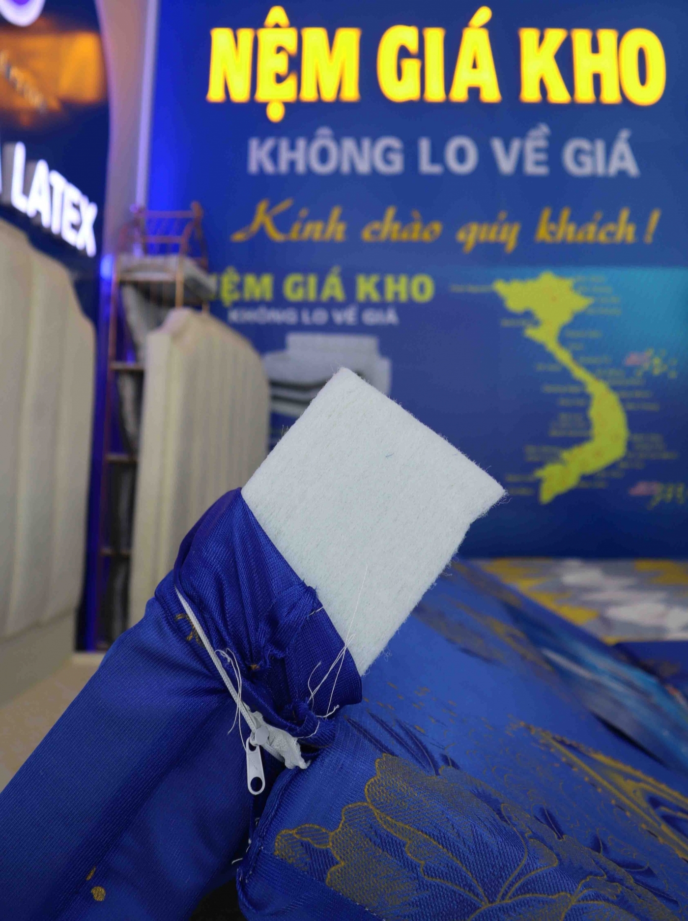Nệm Bông Ép Aroma Korea