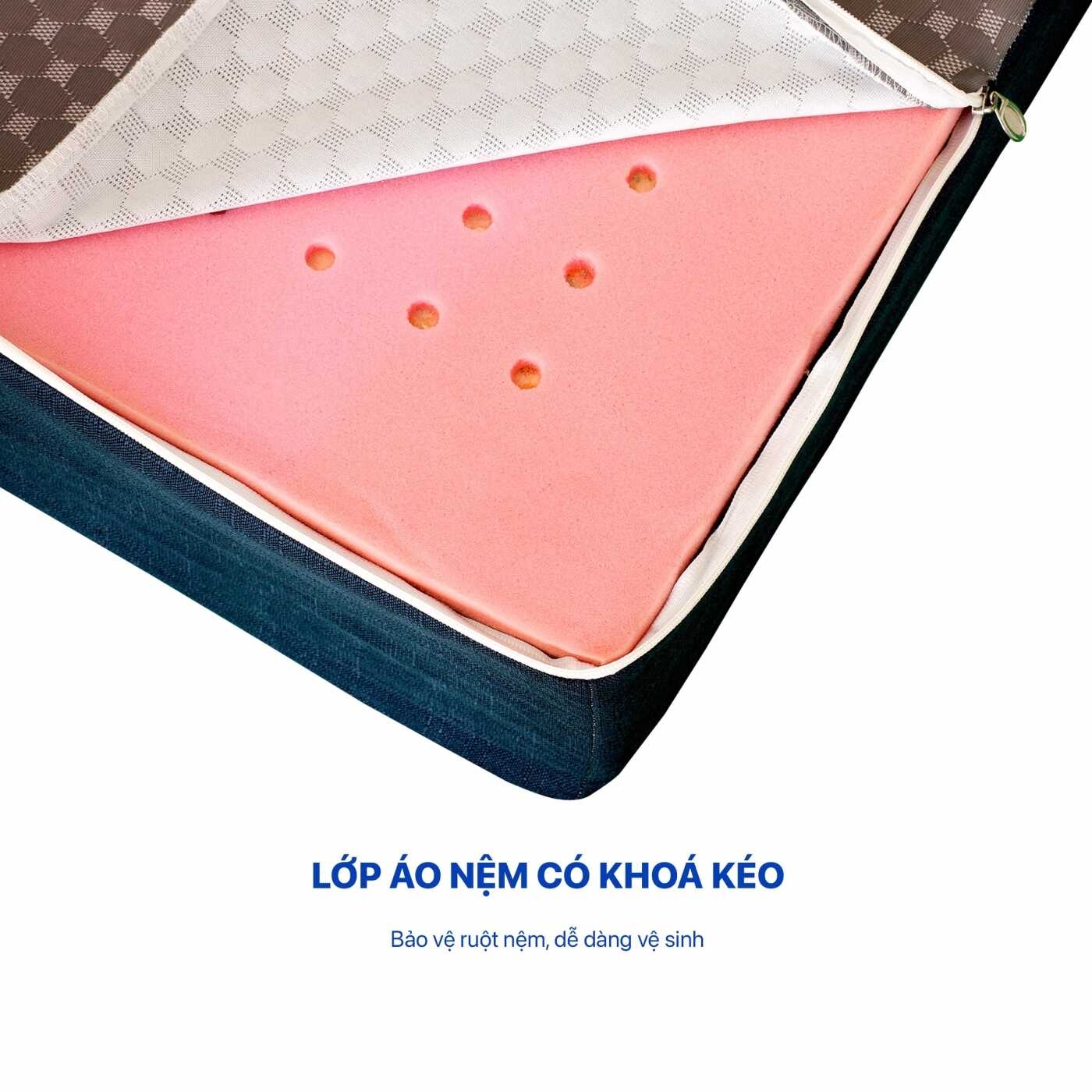 Nệm Foam Hoạt Tính Aroma