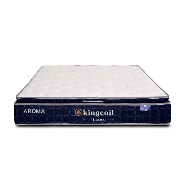 Nệm Lò Xo Cao Su Aroma Kingcoil Latex dày 32cm