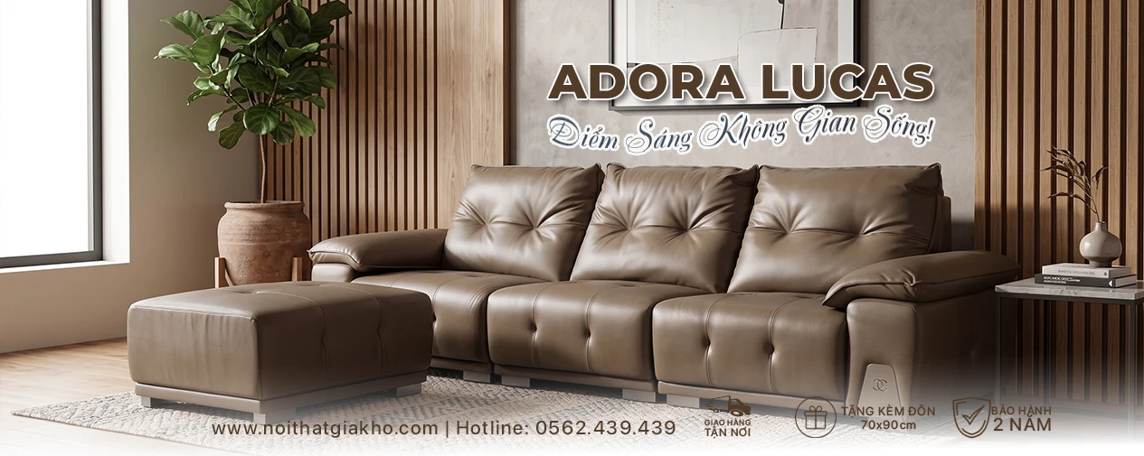 sofa băng Adora Lucas