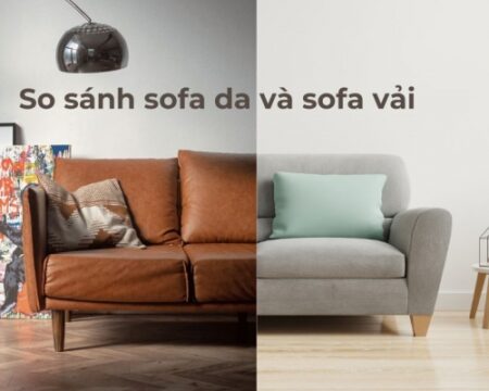 so sanh sofa da va sofa vai